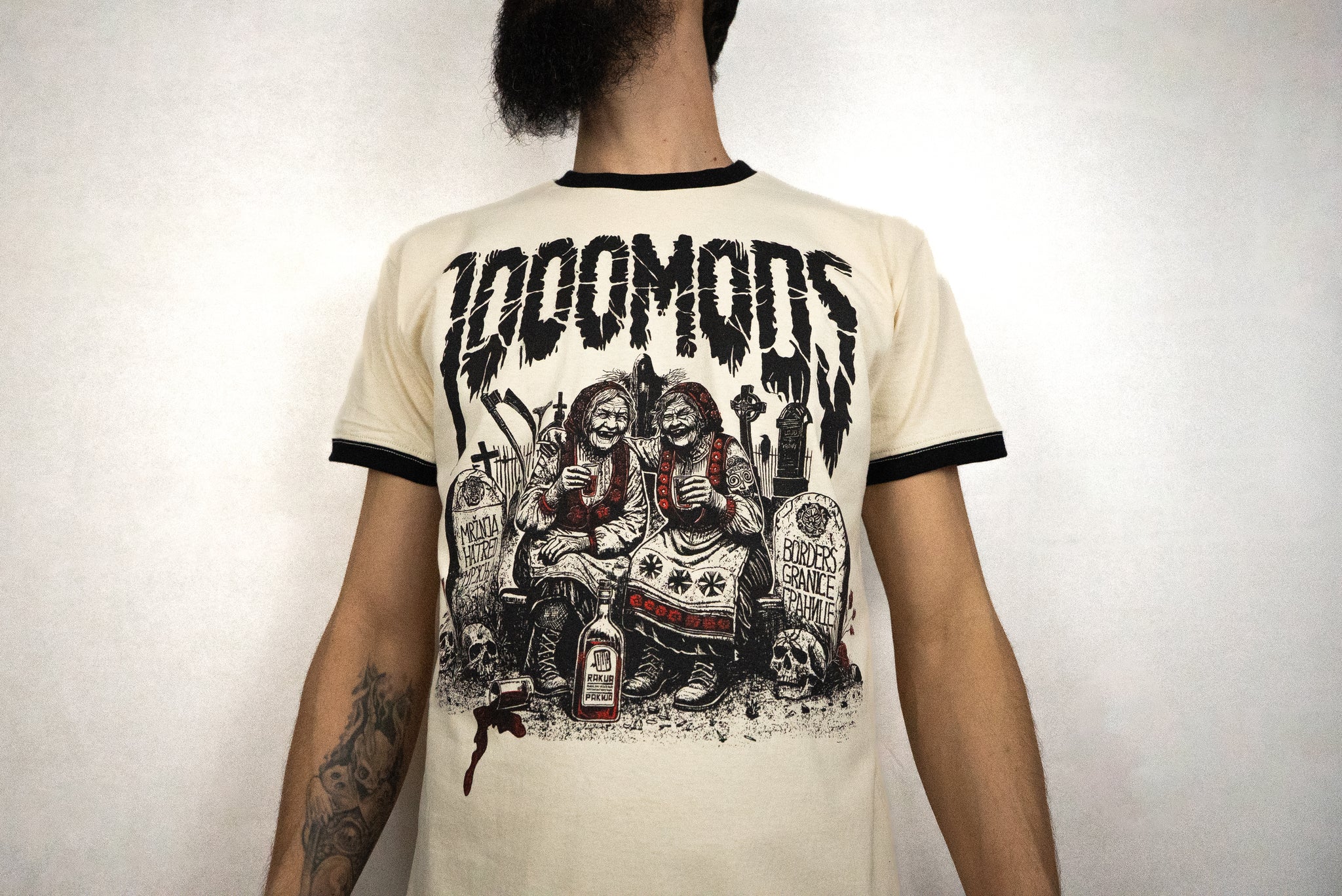 1000mods-Babushkas Tshirt (ringer)