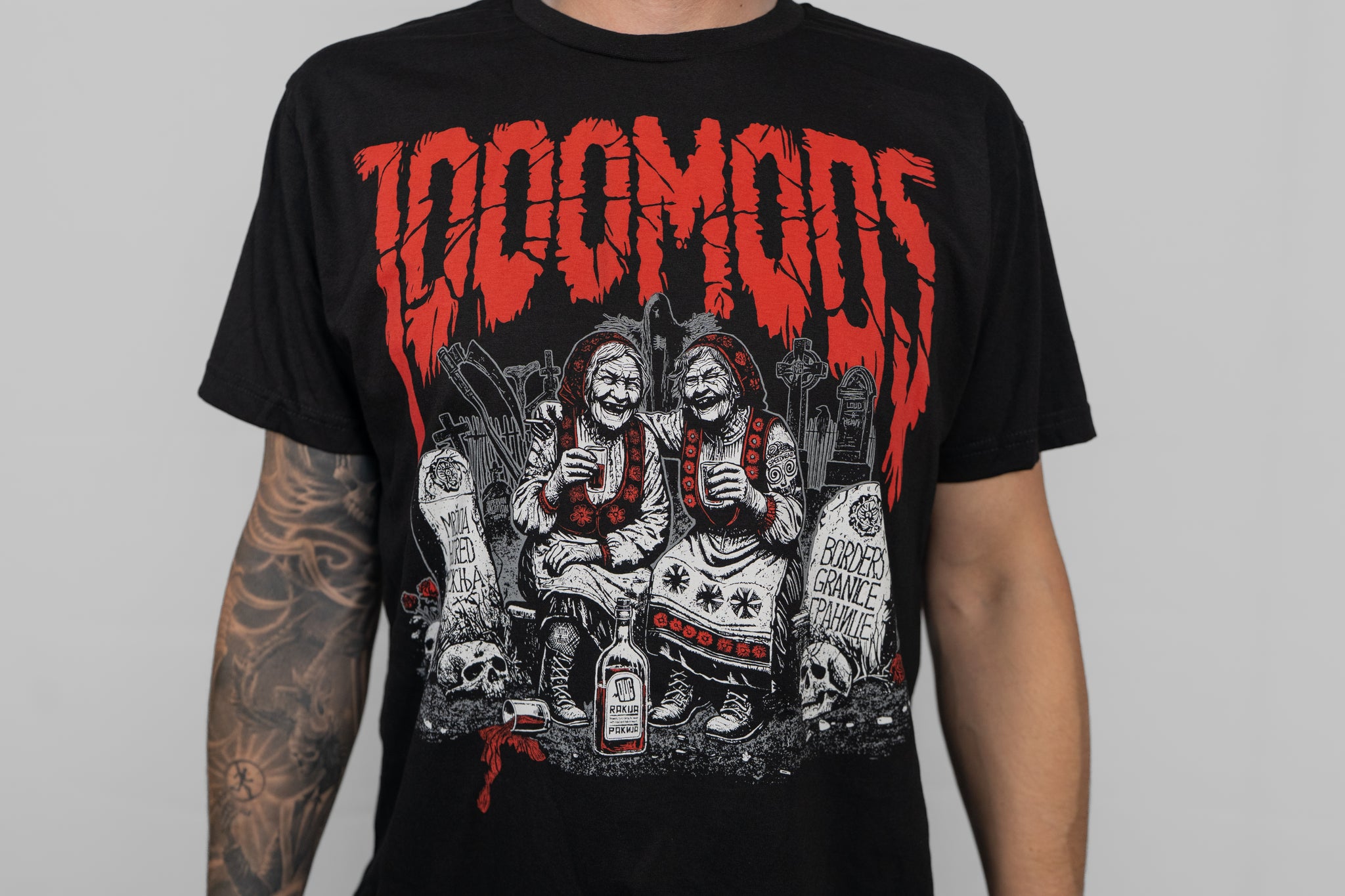 1000mods - Babushkas Tshirt (2025 Balkan Tour)